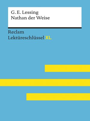 cover image of Nathan der Weise von Gotthold Ephraim Lessing